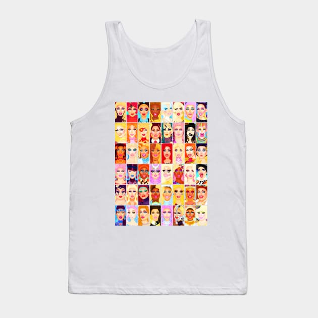 DRAG QUEEN ROYALTY Tank Top by ryanvincentart